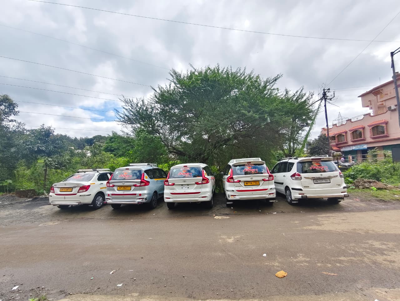 Shree Shivraj Cab Service fleet lined up