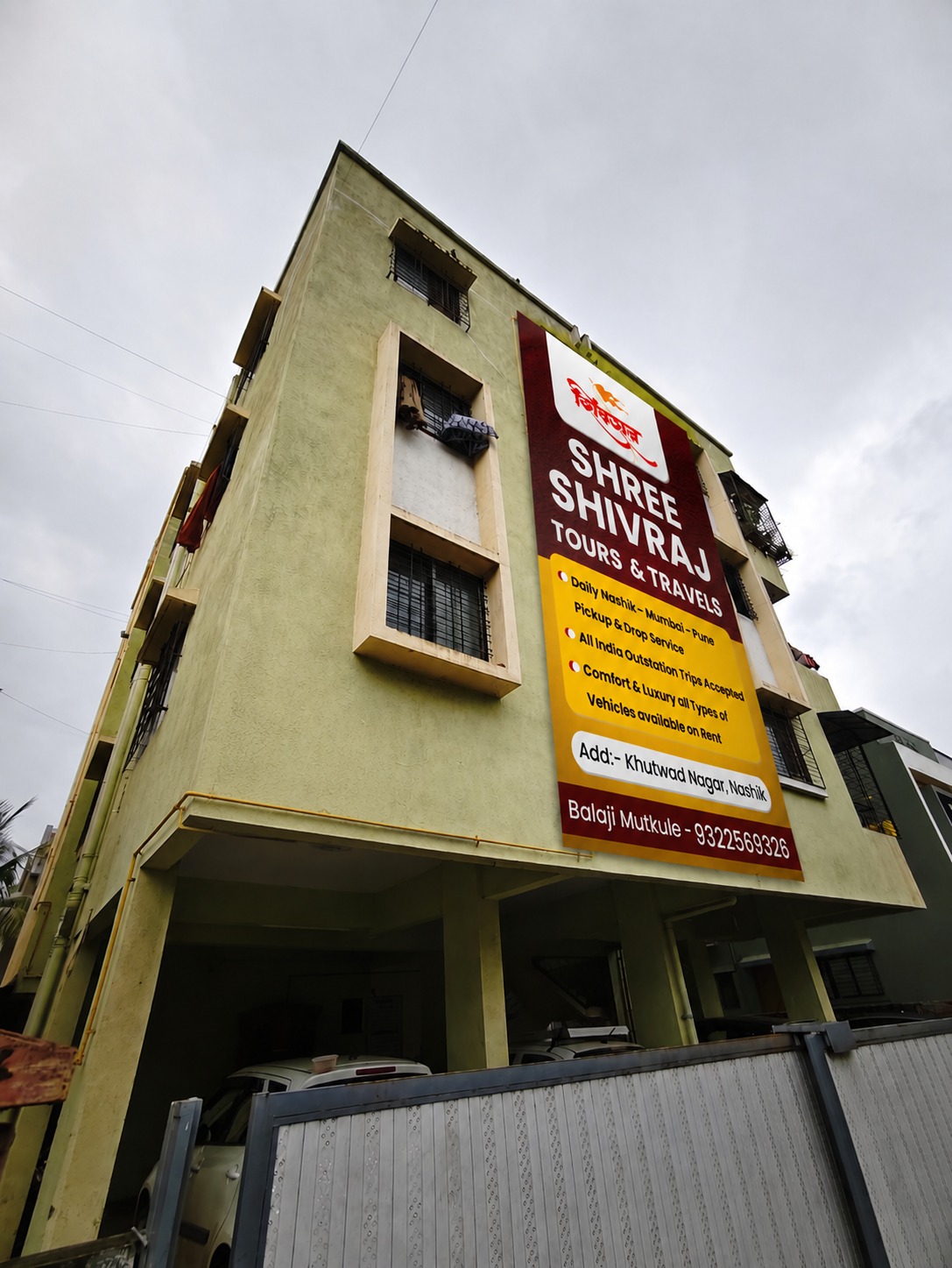 Shree Shivraj Cab Service office in Nashik